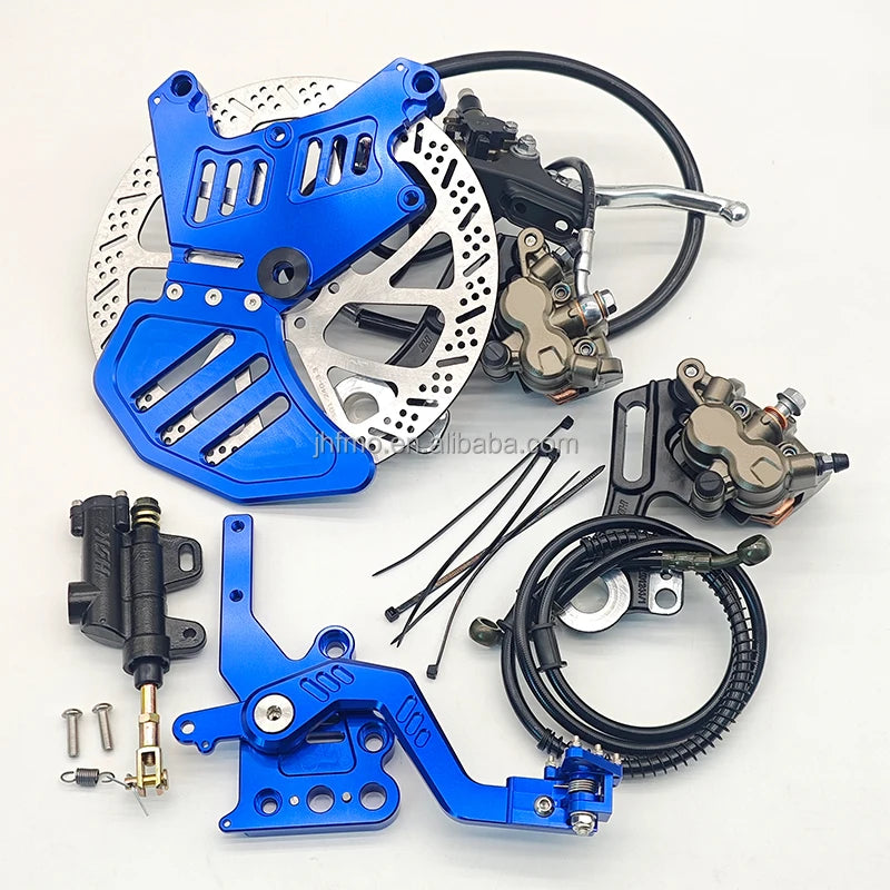 Ultra Bee Brake 240mm Rear Disc Brake Kit with Dual-Caliper Bracket for Talaria MX3 MX4