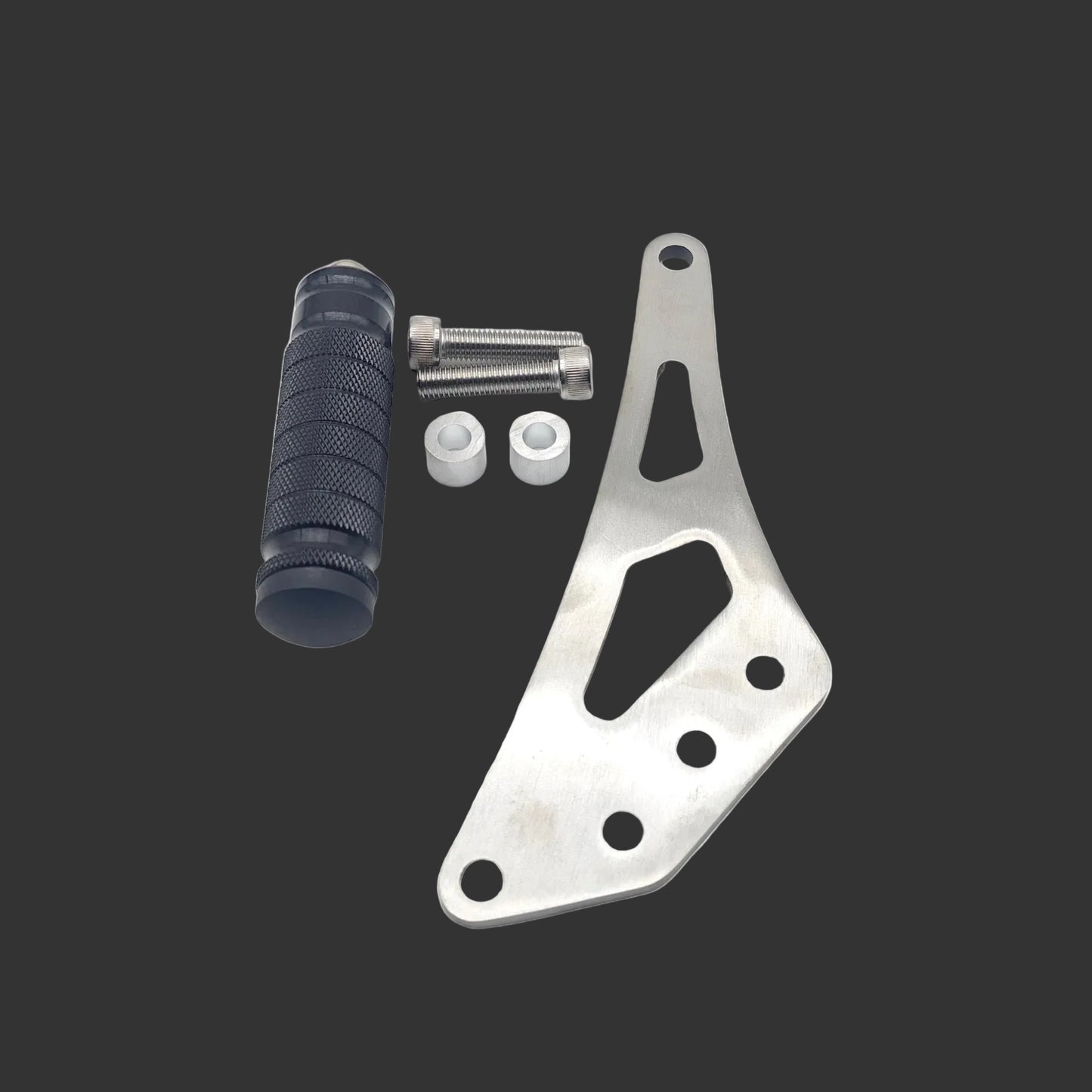 VN Designs foot lock for Sur-Ron light bee Stainless Steel & Black Mixed Color